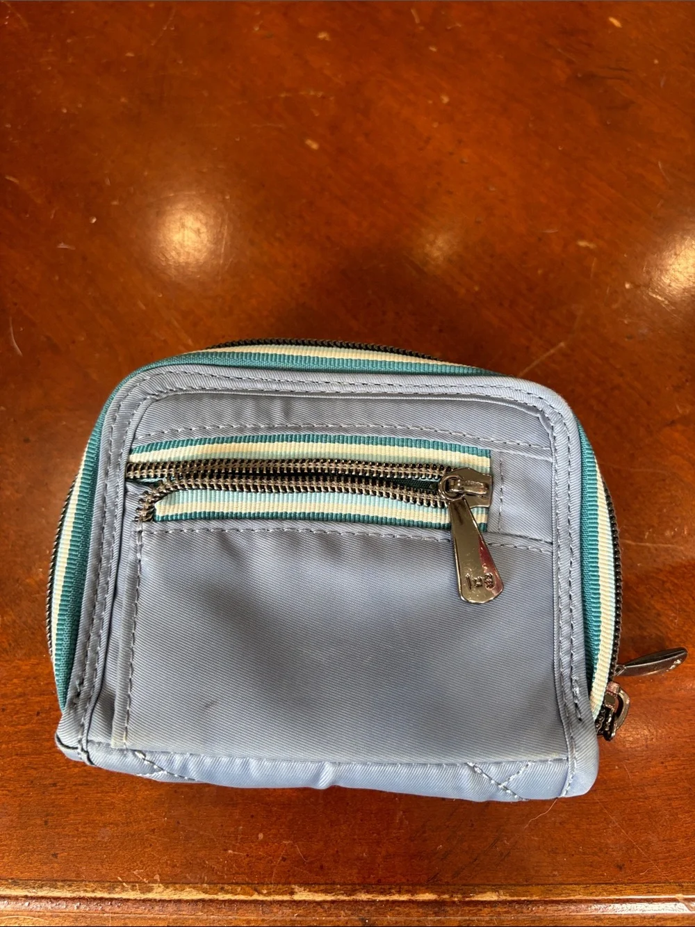 LUG SPLITS SE BLUE MOON ALOHA TEAL WALLET